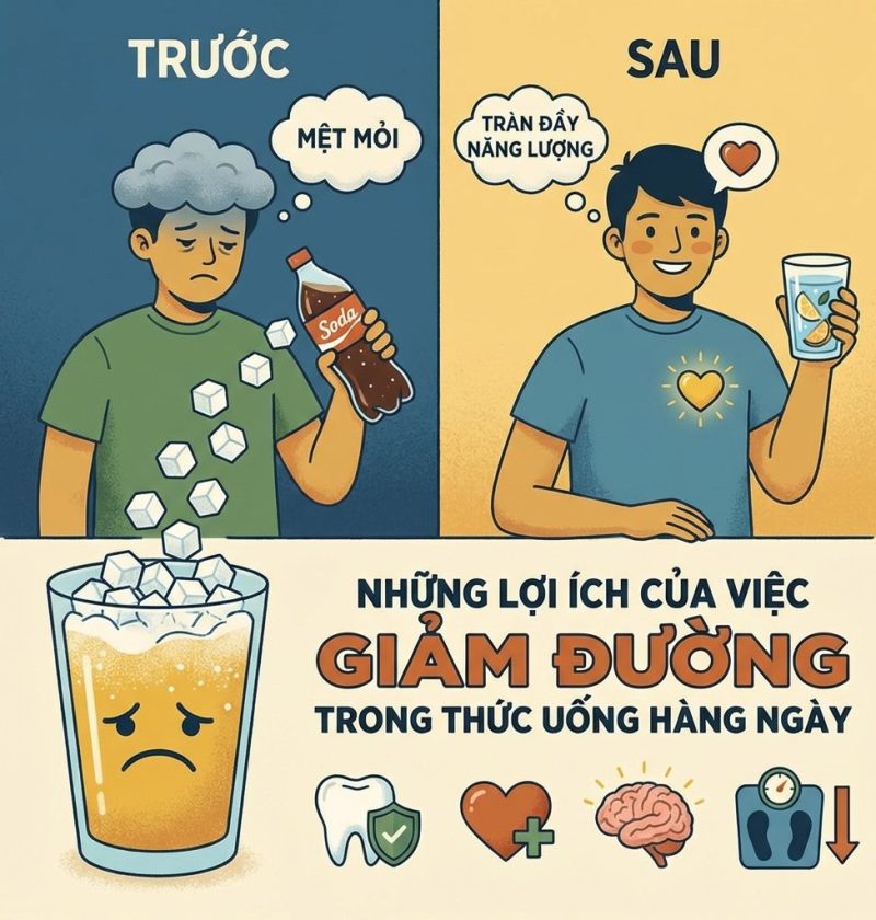 nhung-loi-ich-cua-viec-giam-duong-trong-thuc-uong-hang-ngay